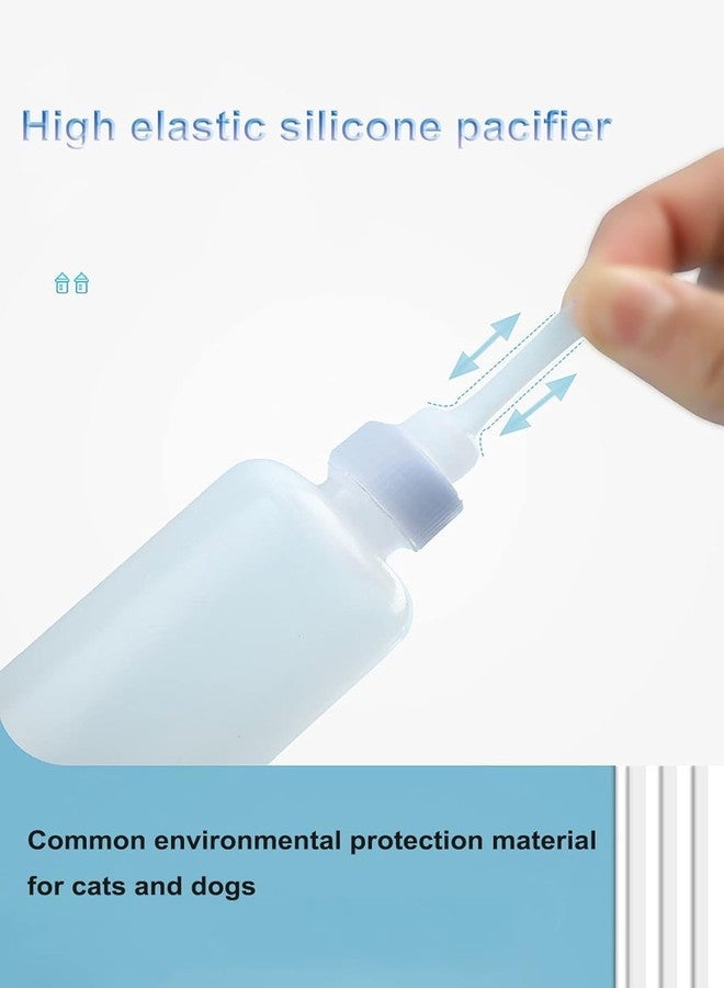TRADESK Anky Plastic Pet Care Feeding Bottle with Nipple and Cleaning Brush| Milk and Water Feeder for Puppies, Rabbit, and Cat Kitten (Color May Vary) - Image 5
